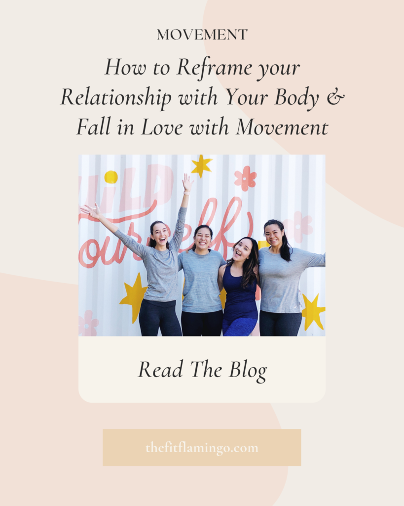 How to Reframe your Relationship with Your Body